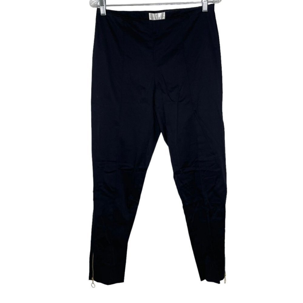 Soft Surroundings Black Ankle Zipper Pants Size 10 Women’s